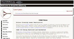 Desktop Screenshot of greatthirdrail.org